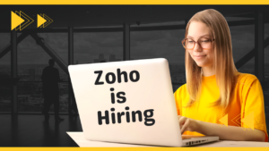 Zoho Corporation | Full time Software Developer